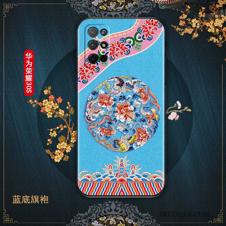 Kuori Honor 30s Laukut Net Red Persoonallisuus, Kotelo Honor 30s Luova Kiinalainen Tyyli Säteilevä