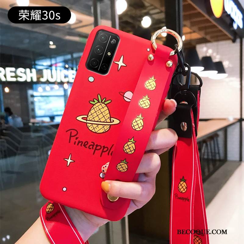 Kuori Honor 30s Silikoni Ihana Net Red, Kotelo Honor 30s Laukut Sininen Puhelimen Kuoret