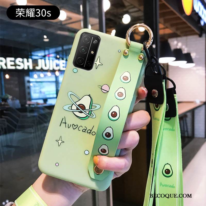 Kuori Honor 30s Silikoni Ihana Net Red, Kotelo Honor 30s Laukut Sininen Puhelimen Kuoret