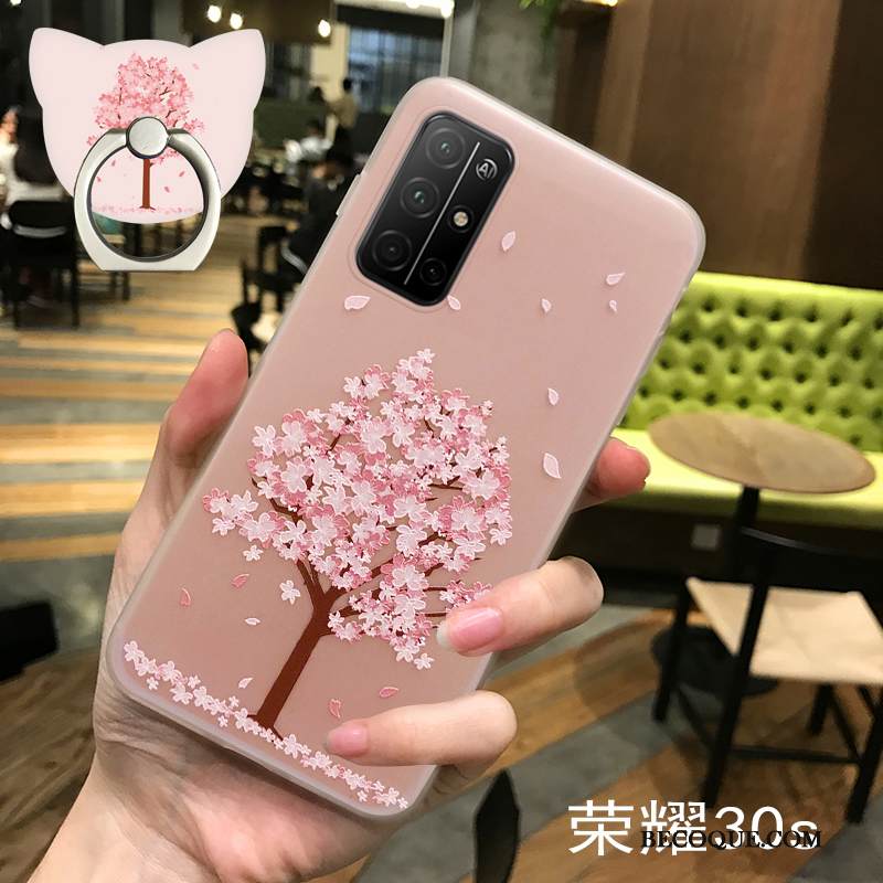 Kuori Honor 30s Silikoni Kirsikka Tide-brändi, Kotelo Honor 30s Suojaus Läpinäkyvä Puhelimen Kuoret