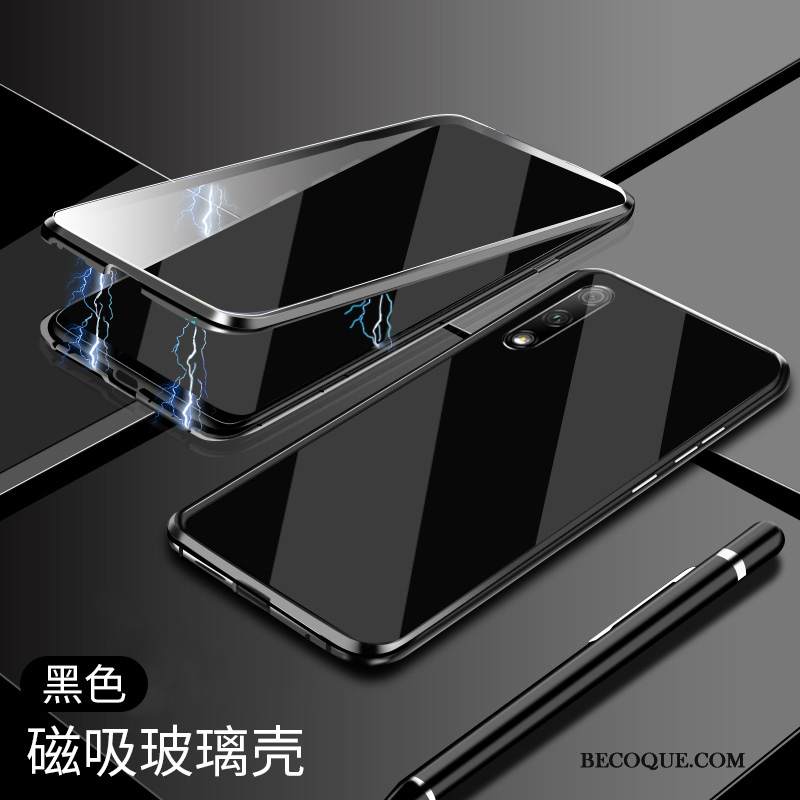 Kuori Honor 9x Laukut Kova Murtumaton, Kotelo Honor 9x Suojaus Puhelimen Kuoret Magneettinen