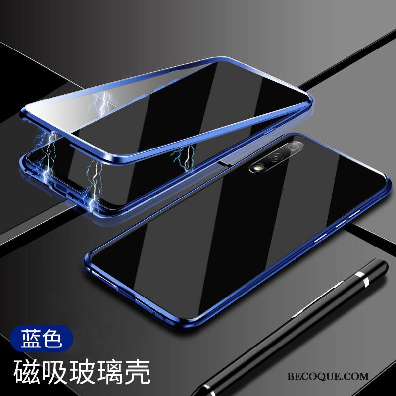 Kuori Honor 9x Laukut Kova Murtumaton, Kotelo Honor 9x Suojaus Puhelimen Kuoret Magneettinen