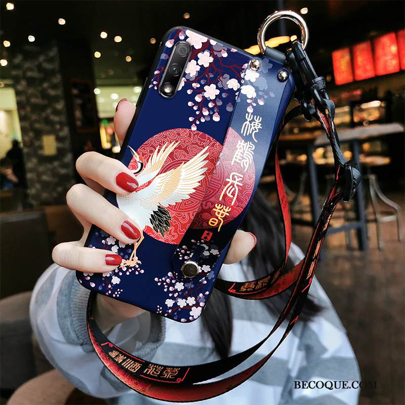 Kuori Honor 9x Laukut Nosturi Trendi, Kotelo Honor 9x Vuosikerta Ripustettavat Koristeet Murtumaton