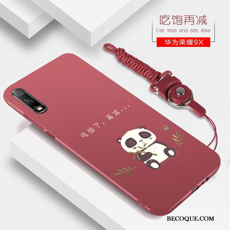 Kuori Honor 9x Laukut Uusi Punainen, Kotelo Honor 9x Silikoni Murtumaton Trendi