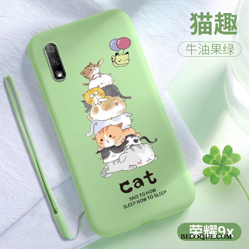 Kuori Honor 9x Luova Net Red Uusi, Kotelo Honor 9x Suojaus Yksinkertainen Jauhe