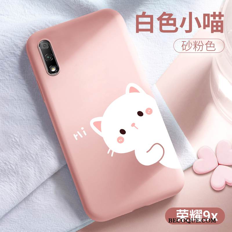 Kuori Honor 9x Luova Net Red Uusi, Kotelo Honor 9x Suojaus Yksinkertainen Jauhe