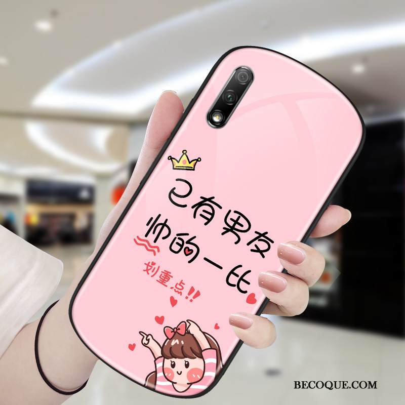 Kuori Honor 9x Luova Sininen Lasi, Kotelo Honor 9x Persoonallisuus Net Red