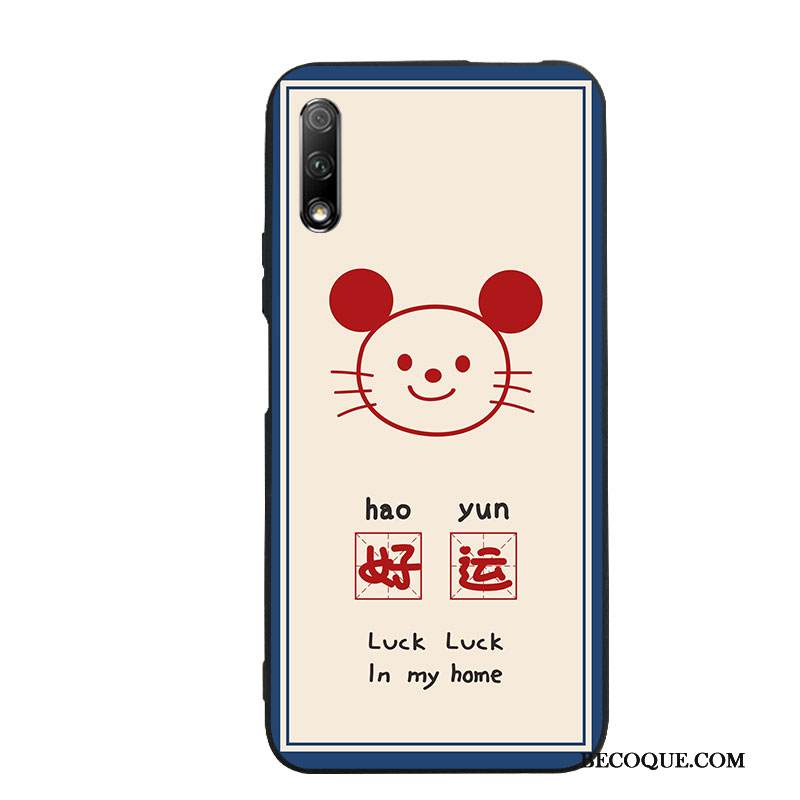 Kuori Honor 9x Pehmeä Neste Rotta Rikkaus, Kotelo Honor 9x Silikoni Kissa Puhelimen Kuoret