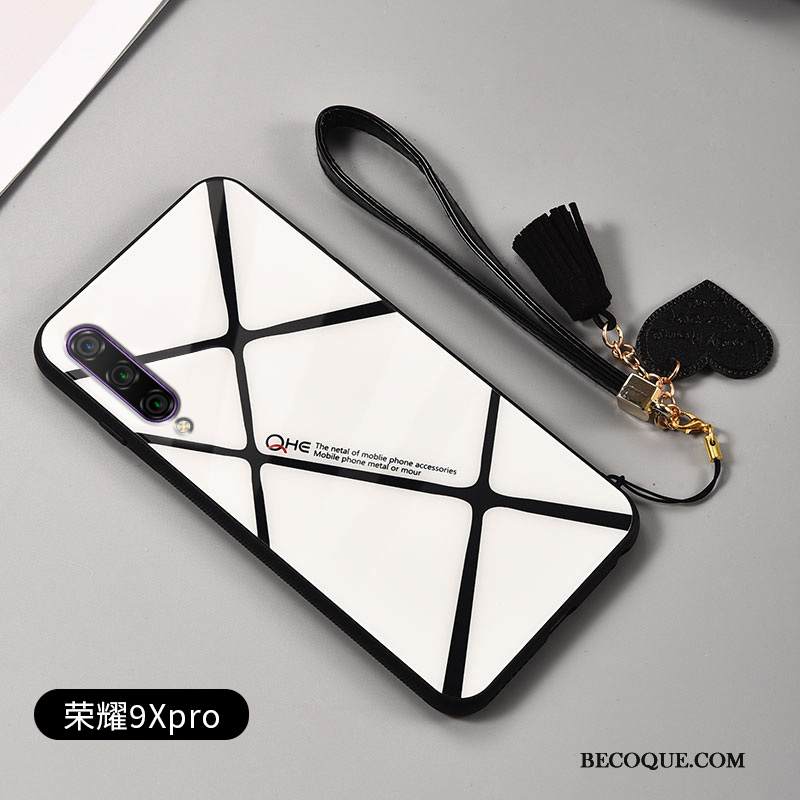 Kuori Honor 9x Pro Luova Lasi Kova, Kotelo Honor 9x Pro Laukut Ripustettavat Koristeet Ohut
