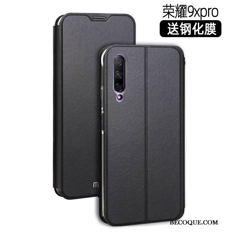 Kuori Honor 9x Pro Nahka Trendi Ohut, Kotelo Honor 9x Pro Silikoni Ultra Puhelimen Kuoret