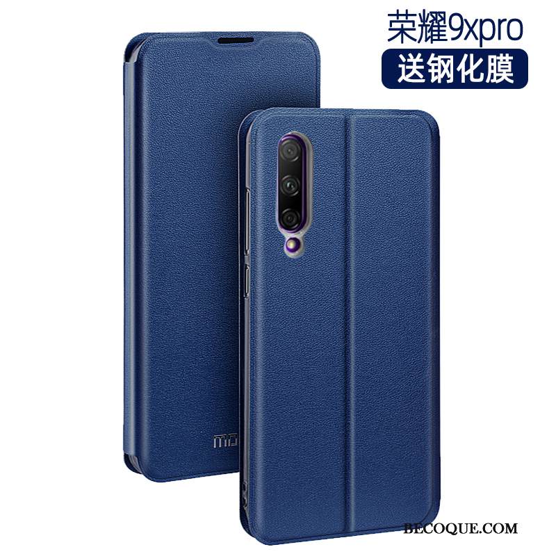 Kuori Honor 9x Pro Nahka Trendi Ohut, Kotelo Honor 9x Pro Silikoni Ultra Puhelimen Kuoret