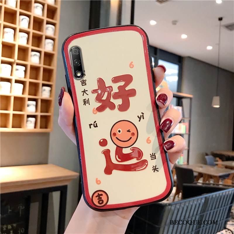 Kuori Honor 9x Sarjakuva Murtumaton Net Red, Kotelo Honor 9x Silikoni Persoonallisuus Ihana