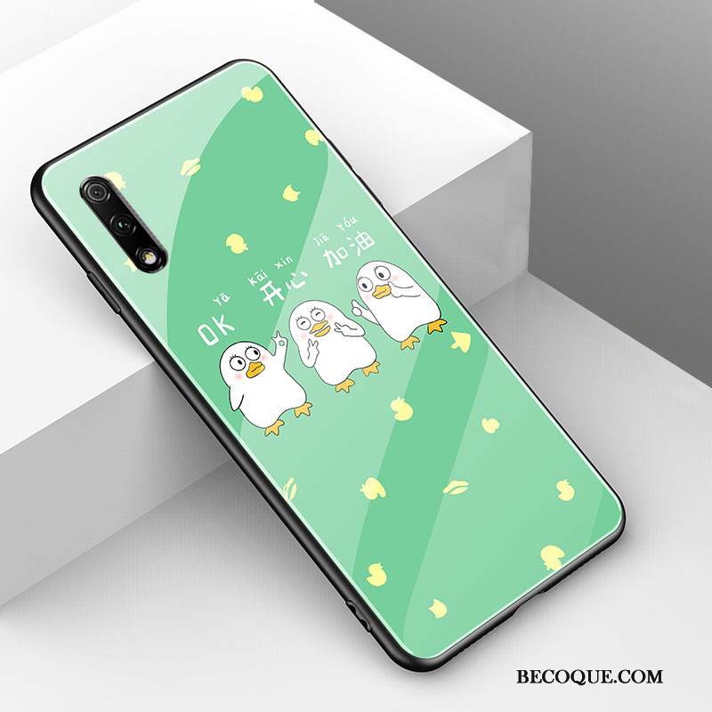 Kuori Honor 9x Silikoni Lasi Eläin, Kotelo Honor 9x Laukut Uusi Net Red