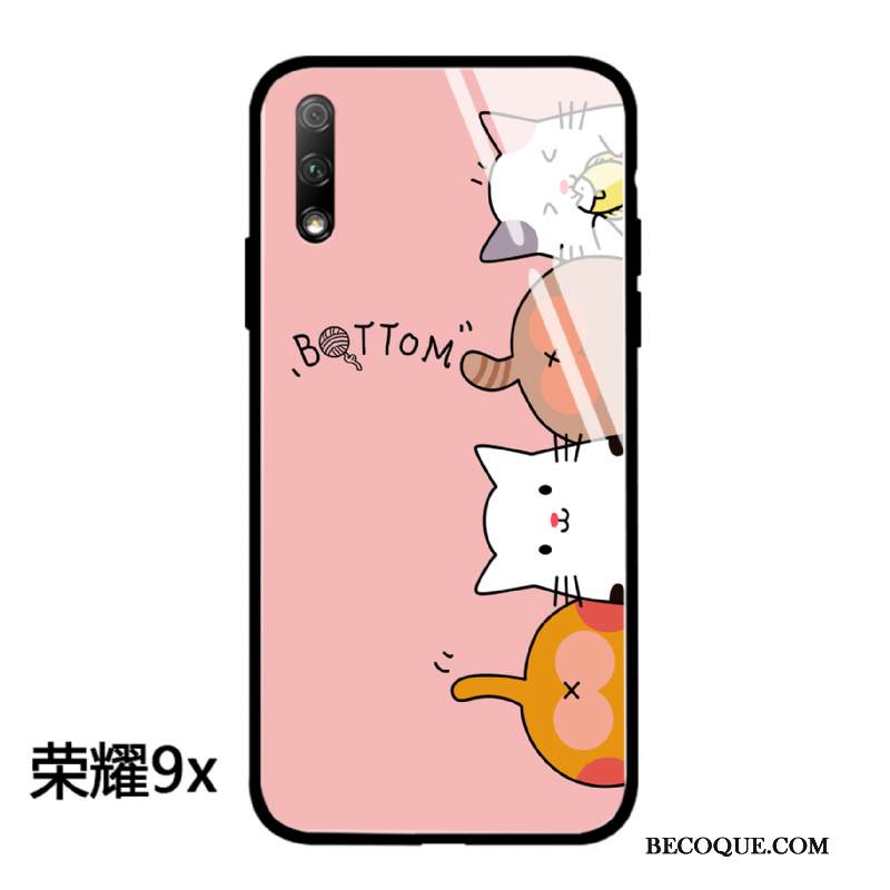 Kuori Honor 9x Suojaus Ihana Nuoret, Kotelo Honor 9x Laukut Murtumaton Lasi