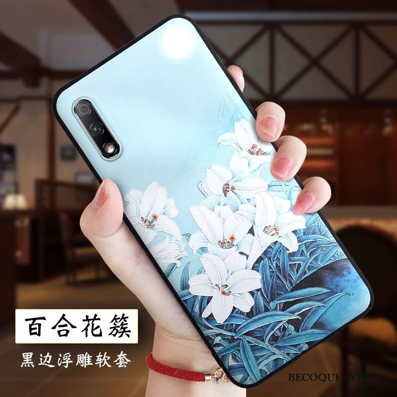 Kuori Honor 9x Suojaus Puhelimen Kuoret Jauhe, Kotelo Honor 9x Silikoni Trendi Rakastunut