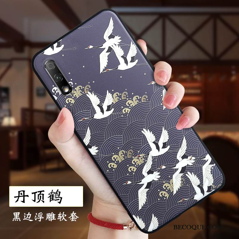 Kuori Honor 9x Suojaus Puhelimen Kuoret Jauhe, Kotelo Honor 9x Silikoni Trendi Rakastunut