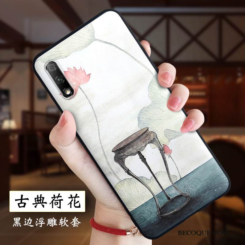 Kuori Honor 9x Suojaus Puhelimen Kuoret Jauhe, Kotelo Honor 9x Silikoni Trendi Rakastunut