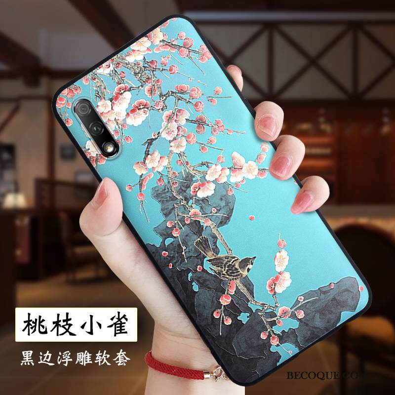 Kuori Honor 9x Suojaus Puhelimen Kuoret Jauhe, Kotelo Honor 9x Silikoni Trendi Rakastunut