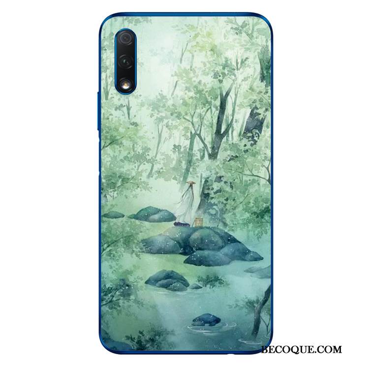Kuori Honor 9x Suojaus Taide Tuuli, Kotelo Honor 9x Puhelimen Kuoret Vihreä