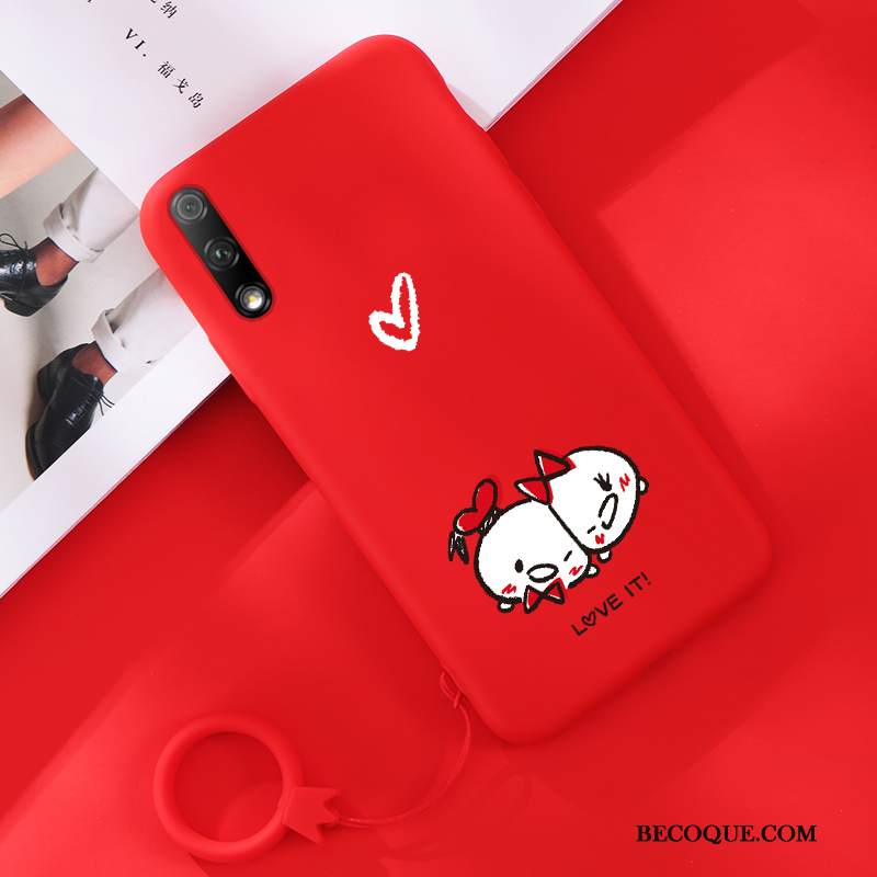 Kuori Honor 9x Tila Uusi Tide-brändi, Kotelo Honor 9x Silikoni Punainen Persoonallisuus