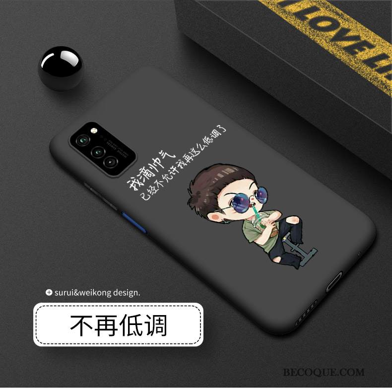 Kuori Honor View30 Laukut Pesty Suede Musta, Kotelo Honor View30 Silikoni Ylellisyys Puhelimen Kuoret