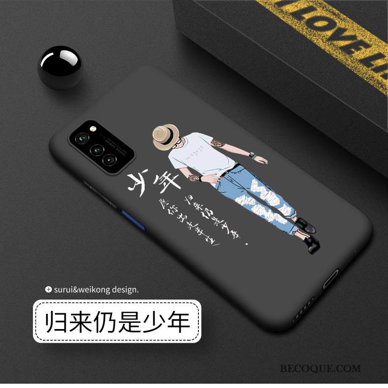 Kuori Honor View30 Laukut Pesty Suede Musta, Kotelo Honor View30 Silikoni Ylellisyys Puhelimen Kuoret