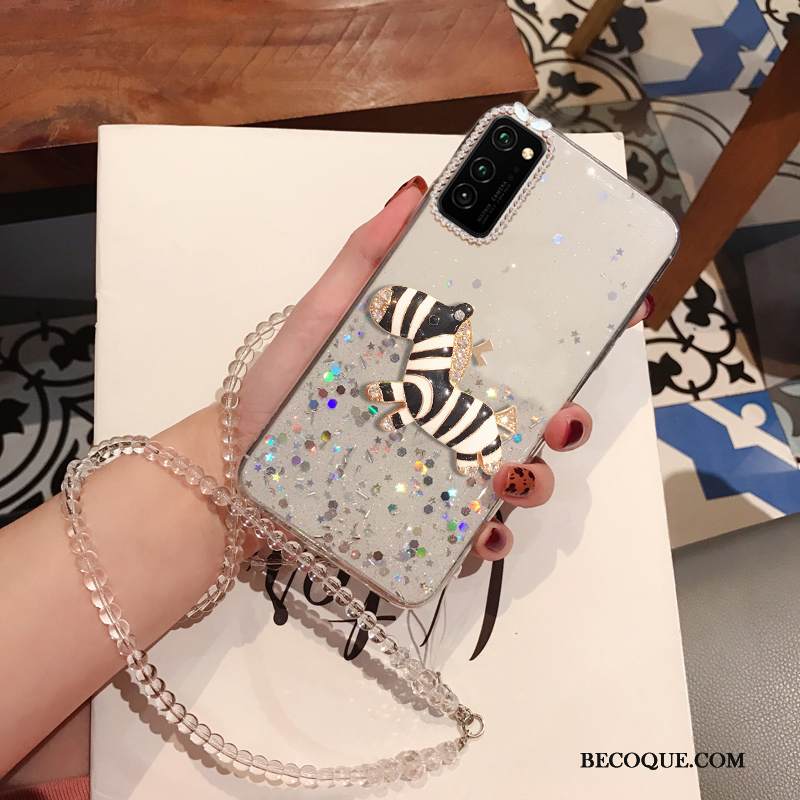 Kuori Honor View30 Laukut Ripustettava Kaula Puhelimen Kuoret, Kotelo Honor View30 Pehmeä Neste Karkaisu Kalvo