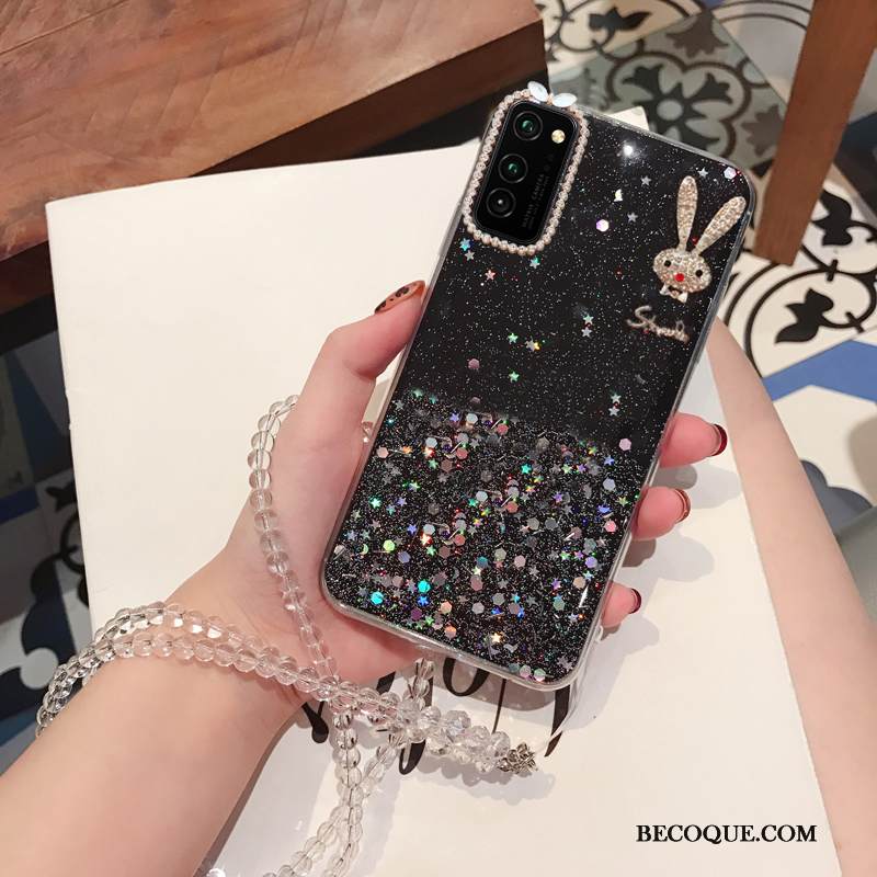 Kuori Honor View30 Laukut Ripustettava Kaula Puhelimen Kuoret, Kotelo Honor View30 Pehmeä Neste Karkaisu Kalvo