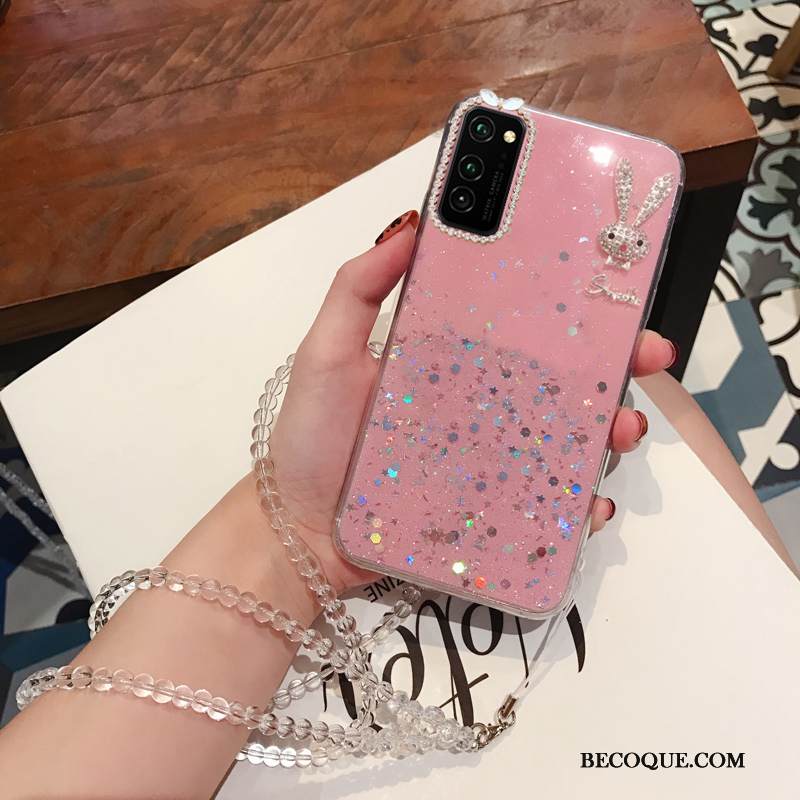 Kuori Honor View30 Laukut Ripustettava Kaula Puhelimen Kuoret, Kotelo Honor View30 Pehmeä Neste Karkaisu Kalvo