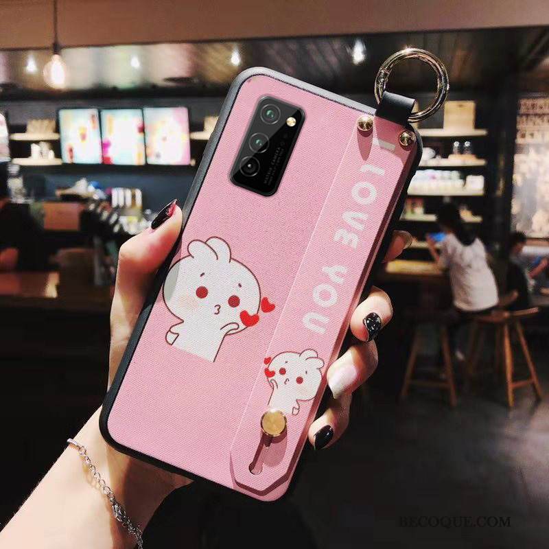 Kuori Honor View30 Laukut Ripustettavat Koristeet Trendi, Kotelo Honor View30 Silikoni Ihana Valkoinen