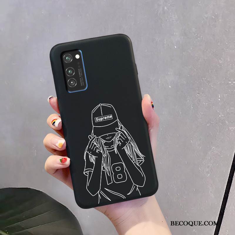 Kuori Honor View30 Luova Net Red Murtumaton, Kotelo Honor View30 Pehmeä Neste Rakastunut Puhelimen Kuoret