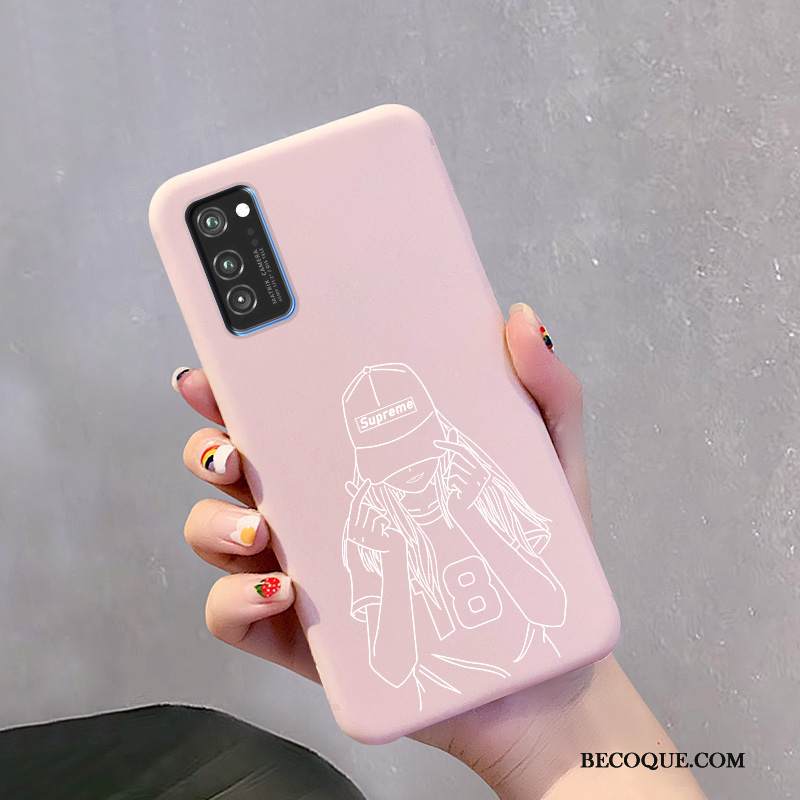 Kuori Honor View30 Luova Net Red Murtumaton, Kotelo Honor View30 Pehmeä Neste Rakastunut Puhelimen Kuoret