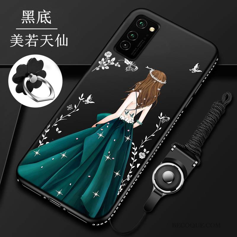 Kuori Honor View30 Pehmeä Neste Puhelimen Kuoret Tide-brändi, Kotelo Honor View30 Laukut Pesty Suede Murtumaton