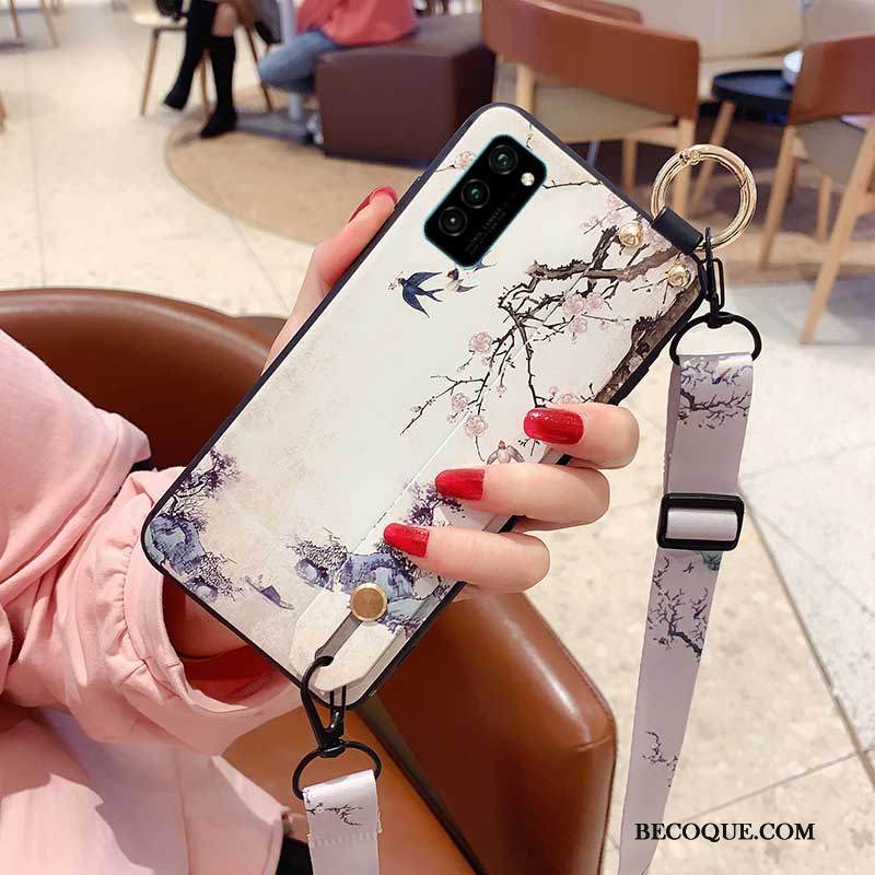 Kuori Honor View30 Pehmeä Neste Suuntaus Pesty Suede, Kotelo Honor View30 Laukut Puhelimen Kuoret Luumu