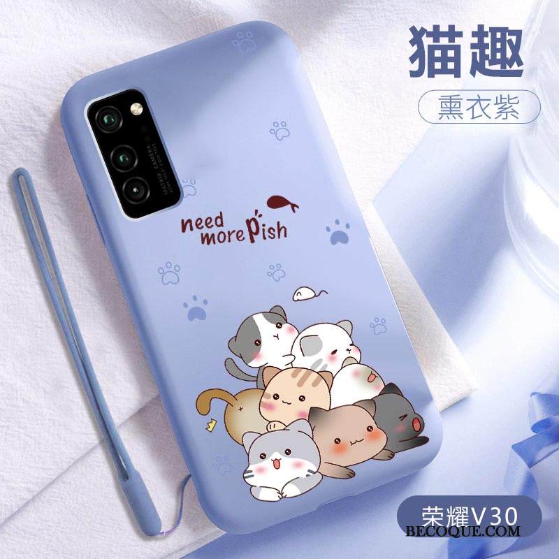 Kuori Honor View30 Pro Laukut Pesty Suede Tide-brändi, Kotelo Honor View30 Pro Suojaus Persoonallisuus Puhelimen Kuoret