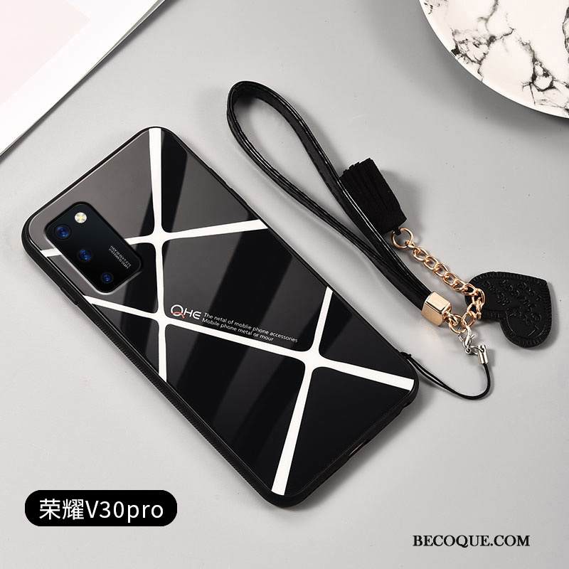 Kuori Honor View30 Pro Luova Kova Yksinkertainen, Kotelo Honor View30 Pro Tila Musta Murtumaton