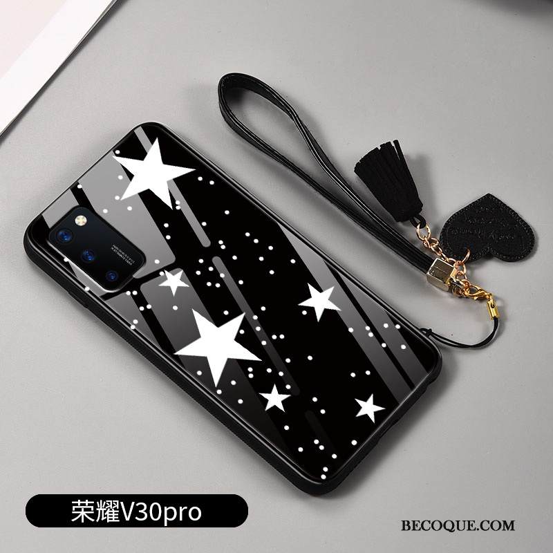 Kuori Honor View30 Pro Luova Kova Yksinkertainen, Kotelo Honor View30 Pro Tila Musta Murtumaton