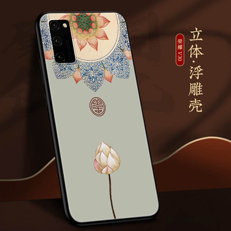 Kuori Honor View30 Pro Silikoni Murtumaton Persoonallisuus, Kotelo Honor View30 Pro Luova Net Red Ohut