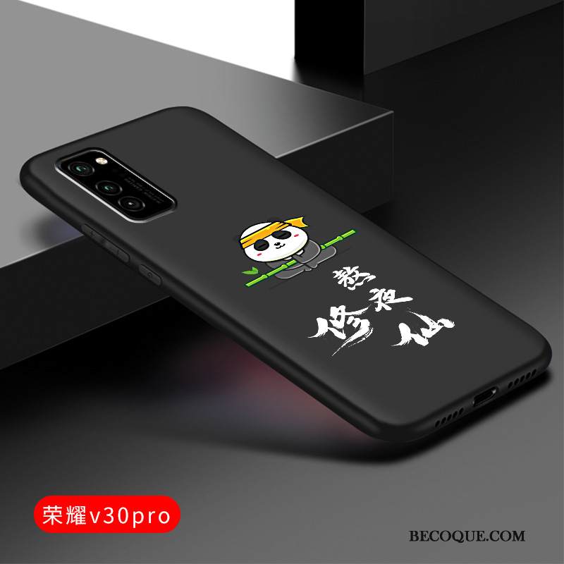 Kuori Honor View30 Pro Silikoni Persoonallisuus Uusi, Kotelo Honor View30 Pro Luova Trendi Musta