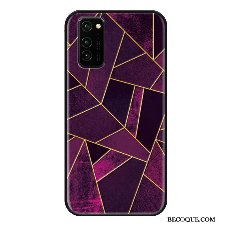 Kuori Honor View30 Pro Silikoni Puhelimen Kuoret Ripustettavat Koristeet, Kotelo Honor View30 Pro Monivärinen Murtumaton Geometria