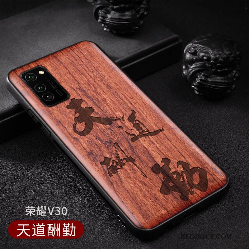 Kuori Honor View30 Suojaus Kuvio Puhelimen Kuoret, Kotelo Honor View30 Massiivipuu Trendi Kiinalainen Tyyli