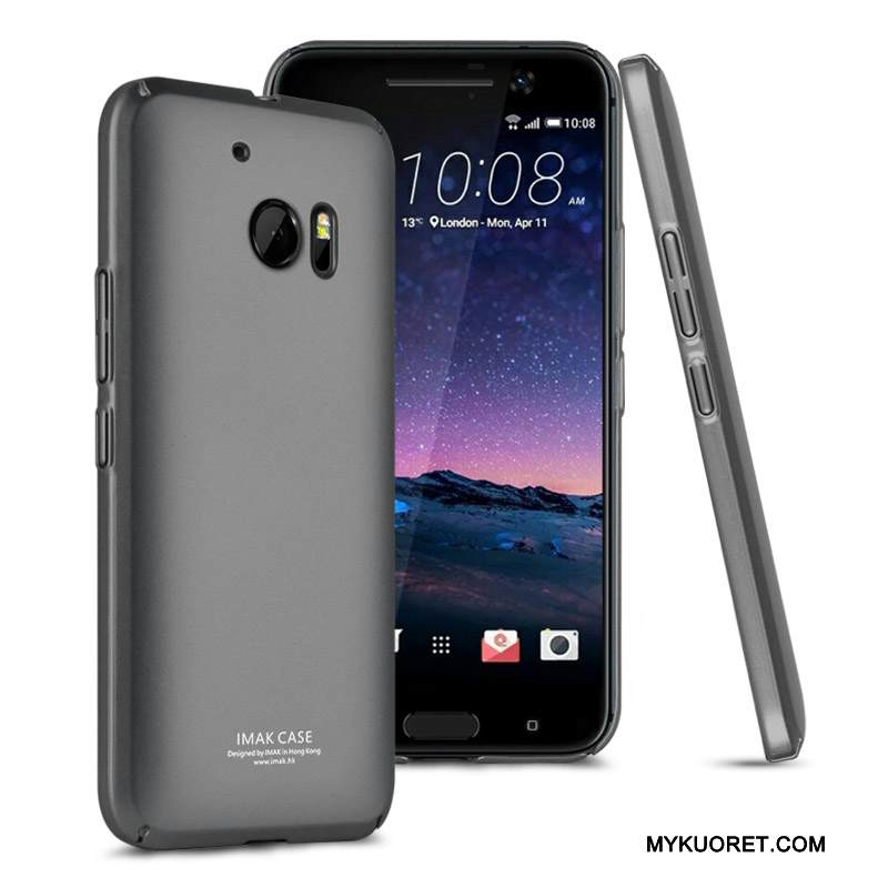 Kuori Htc 10 Laukut Murtumaton Valkoinen, Kotelo Htc 10 Suojaus Hopea Pesty Suede