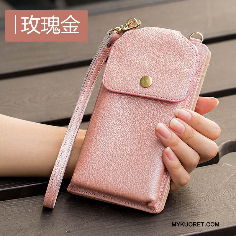 Kuori Htc 10 Nahka Ripustettavat Koristeet Puhelimen Kuoret, Kotelo Htc 10 Salkku Ripustettava Kaula Kulta