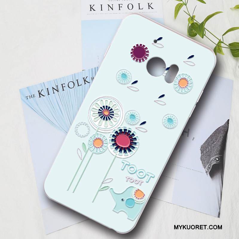 Kuori Htc 10 Sarjakuva Tummansininen Trendi, Kotelo Htc 10 Pehmeä Neste Persoonallisuus Kova