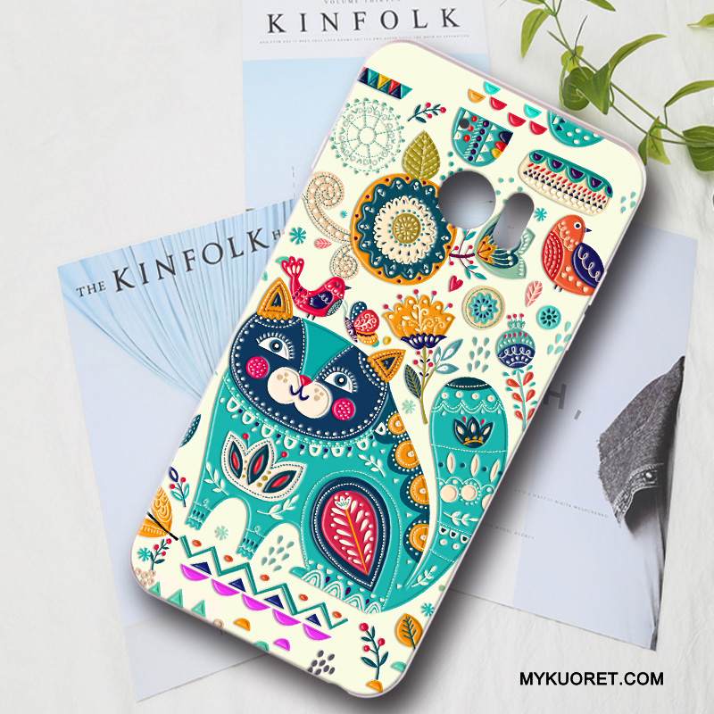 Kuori Htc 10 Sarjakuva Tummansininen Trendi, Kotelo Htc 10 Pehmeä Neste Persoonallisuus Kova