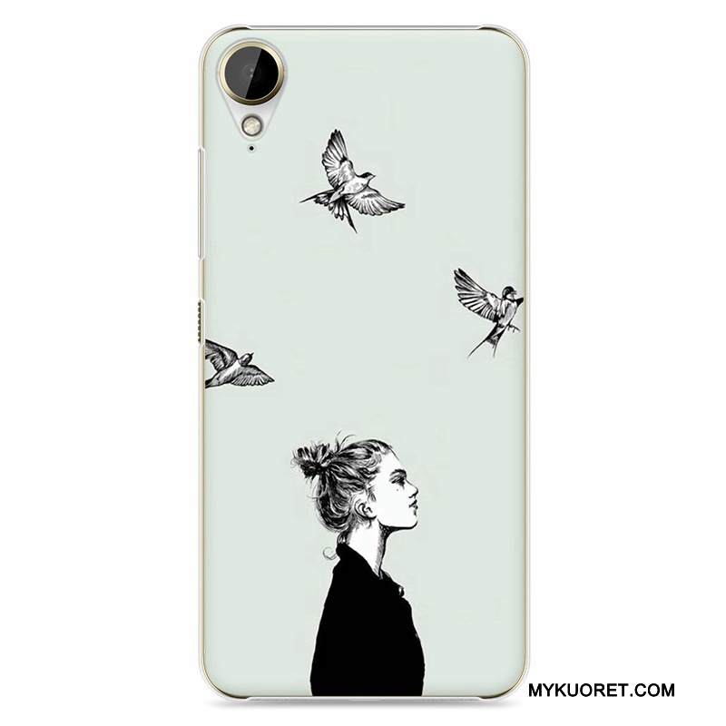 Kuori Htc Desire 10 Lifestyle Luova Rakastunut Keltainen, Kotelo Htc Desire 10 Lifestyle Puhelimen Kuoret