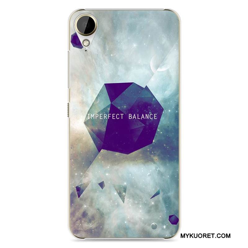 Kuori Htc Desire 10 Lifestyle Maalaus Kova Puhelimen Kuoret, Kotelo Htc Desire 10 Lifestyle Suojaus Valkoinen