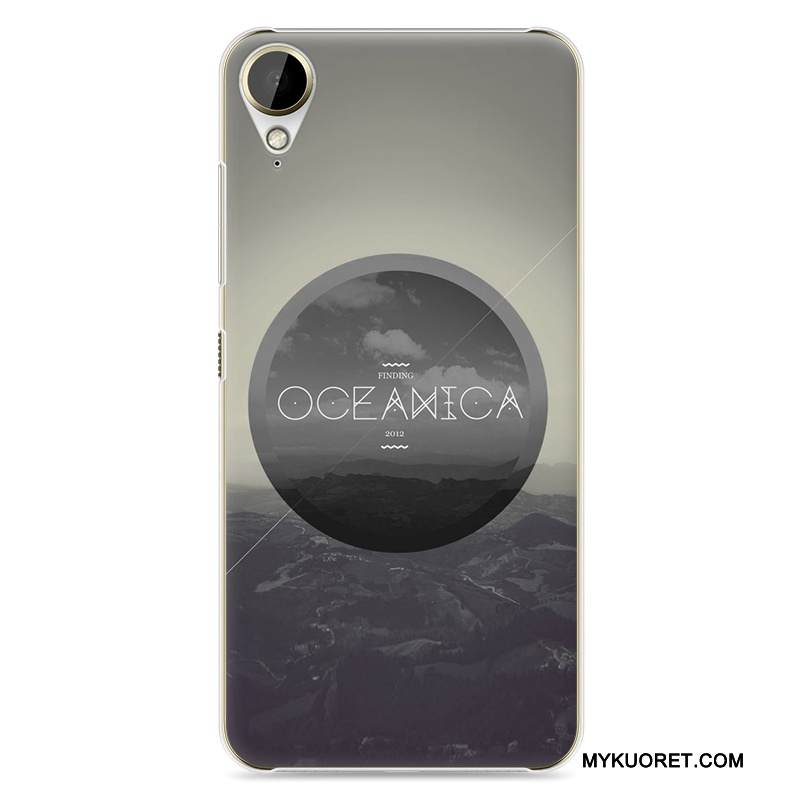 Kuori Htc Desire 10 Lifestyle Maalaus Kova Sininen, Kotelo Htc Desire 10 Lifestyle Suojaus Puhelimen Kuoret