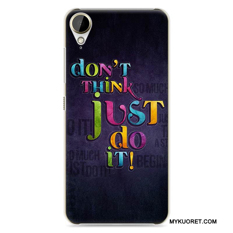 Kuori Htc Desire 10 Lifestyle Maalaus Kova Sininen, Kotelo Htc Desire 10 Lifestyle Suojaus Puhelimen Kuoret