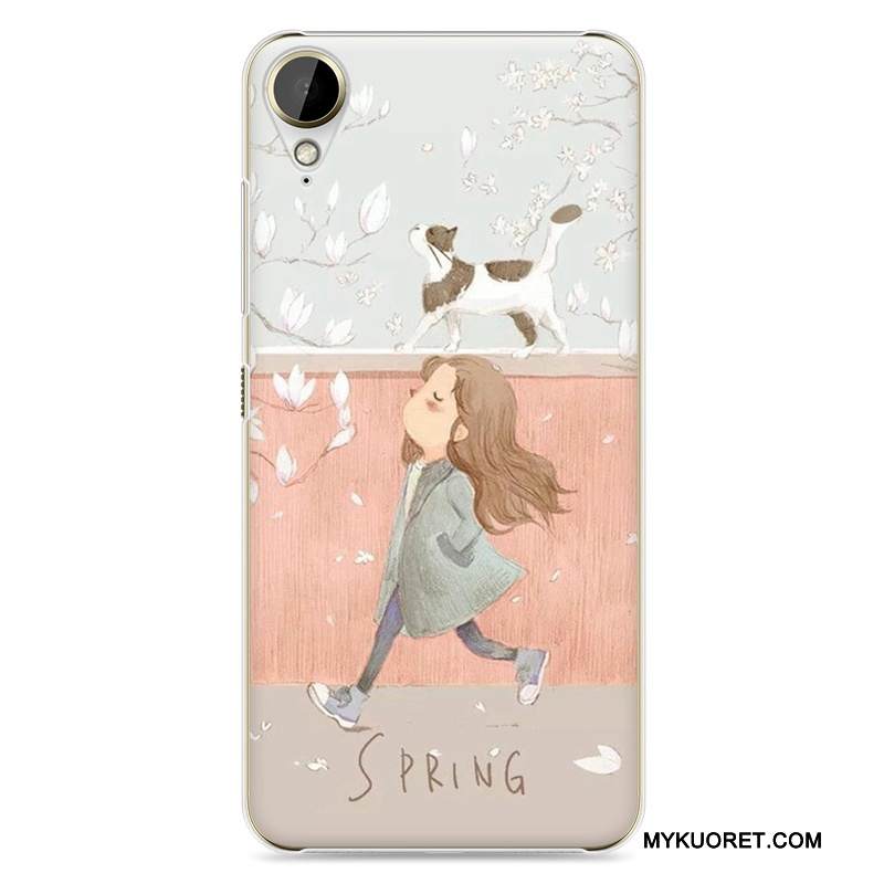 Kuori Htc Desire 10 Lifestyle Sarjakuva Puhelimen Kuoret Kova, Kotelo Htc Desire 10 Lifestyle Suojaus Punainen Murtumaton